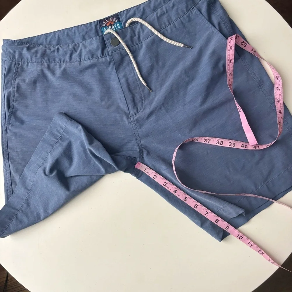 Faherty All Day 9” Shorts Blue Men’s Size 36 Blue